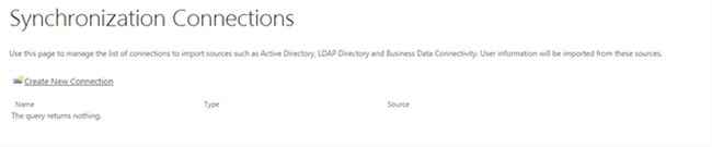 synchronizatiuon connection